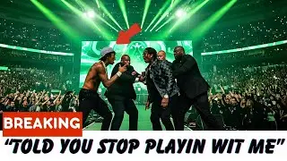NBA YOUNGBOY SNAPS! Nearly FIGHTS Moneybagg Yo On Stage!