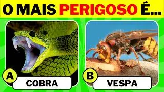 O Quanto Você Sabe Sobre os Animais? 🐘✅ 65 Perguntas de Conhecimento Animal | Quiz Espacial