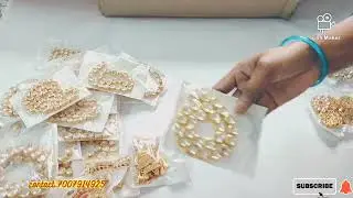 Jewellery Raw MaterialJewellery Raw Material Shopping Haul Video Part -1