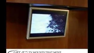 Flip-Down In-Ceiling TV Lift