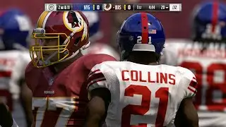 Madden NFL 17 Giants at Redskins (PS4) | Fake Field Goal Seals The Deal