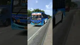 GSRTC Deluxe Express on a Steep Ghat Road &ndash; Downhill View 🏔️🚌 #gsrtc #downhill #shorts #drive #bus