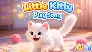 Little Kitty Cuddle Play | Cute Cat Song for Kids
