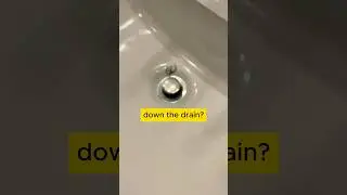 DROPPED SOMETHING DOWN THE DRAIN? // Retrieve Jewelry, Springs & Other Things Fast & Easy!