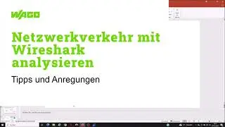 WAGO Netzwerkverkehr mit Wireshark analysieren Teil2