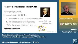 Hamilton: An open source microframework for creating dataframes - Stefan Krawczyk