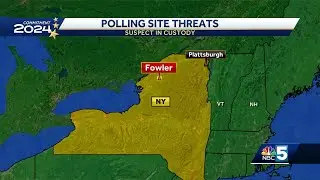 Man arrested after making threatening remarks at New York polling site, police say