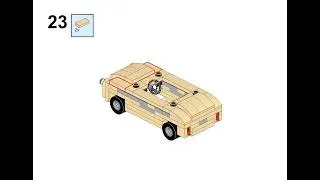 How to build a Lego Small Vintage Car