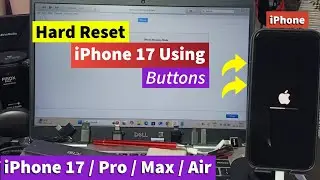 Как сделать полный сброс настроек iPhone 17 с помощью кнопок | iPhone 17 Pro Max, iPhone Air