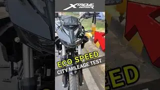 ECO Speed Mileage Test | Hero Xtreme 125R | Xtreme 125R Mileage | #hero #xtreme125r #mileage #125