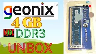 Upgrade Your Desktop with Geonix's Cutting-Edge 4GB DDR3 RAM