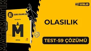 Hız Yayınları 8.Sınıf LGS Matematik | Test-59 Soru Çözümleri (Olasılık)