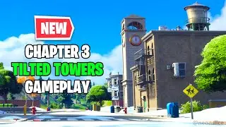 Fortnite Tilted Towers Chapter 3 Location Gameplay - New 19.10 Update