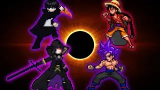Request | Shadow (Cid) OP & Jinwoo OP VS Luffy Wano OP & Goku 1000 Years Old OP | MUGEN 1.1