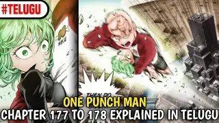 ONE PUNCH MANCHAPTER 177 TO 178 EXPLAINED IN TELUGU