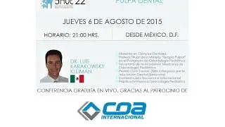 323 SAVE 22 de AME | Dr. Luis Karakowsky Kleiman | PULPA DENTAL