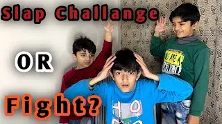 Slap Challange convert into Fight l slap game 