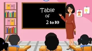 learn 2 To 10 tables | 2 to 10 tables for kids| Tables    || by Primary english