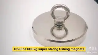 Super strong 1320lbs fishing magnets