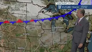 Monday Afternoon Forecast December 13, 2021