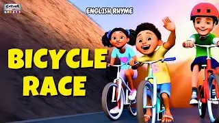 Bicycle Race for Kids | Fun Cycling Competition | Nursery Rhymes & Songs