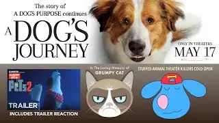 A Dog&rsquo;s Journey to The Pets 2 Trailer with Grumpy Cat&rsquo;s Death