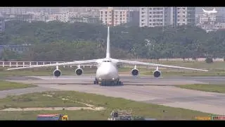 Maximus Air Cargo Antonov An-124 Landing at Dhaka Airport