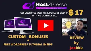 HostZPresso Review 💻 🛫 LIVE DEMO INSTALLER INSIDE 🛫FREE BONUSES 💰💰LIFETIME OFFER 💰💰 MUST WATCH