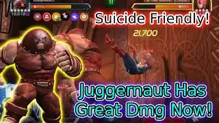 Reworked Juggernaut Is A Beast Now! A Lot More Damage/Utility! | Marvel Contest Of Champions