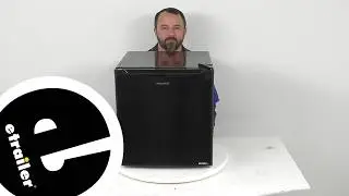 Review of GE Appliances RV Refrigerators - Black RV Mini Refrigerator With Freezer - GE93FR