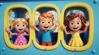Bubble Train Adventure Song | Nursery Rhyme 