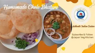 Chole Bhature Without Maida | Whole Wheat Bhature Recipe#japanvegkitchen #nomaida#easytomake