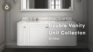 Discover: Luxurious Double Vanity Units by N&ocirc;sa