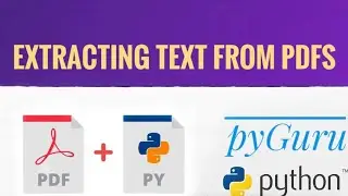 pyPDF 3 | Extracting texts from PDFs | pyGuru