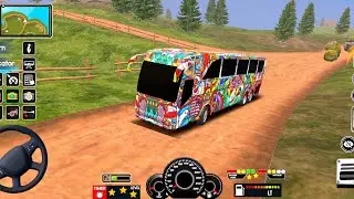 Coach Bus Simulator India Off-road Driving Bus Game | New Update 2025 Full Gameplay Video Part #322 