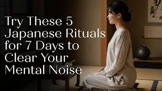 Try These 5 Japanese Rituals for 7 Days to Clear Your Mental Noise
