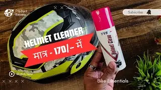TVS Racing Helmet Interior Cleaner Vehicle Interior Cleaner 125 ml | Product Review Helmet Cleaner