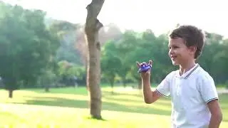Летающий спинннер FLY SPINNER с LED подсветкой.