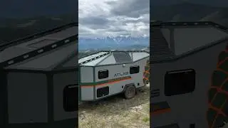 Номер с самым красивым видом #домнаколесах #automobile #кемпинг #горы #караванинг #автодом #offroad