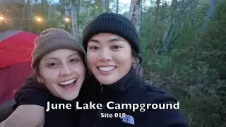 June Lake Campground Site 018