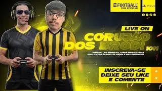 🔴 SEGUNDO DIA DE LIVE MADRUGA! Liga Efootball da ruindade na Terceira Divisão -[LiveDog][PS4]