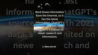 Google bard Open AI chatgt differences #google #ai  #chatgpt #bard #nlp #automation
