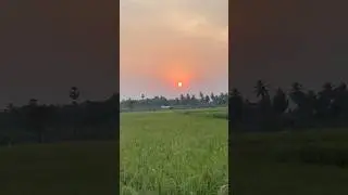 Native ❤️ A beautiful sunset #travel #happiness #native #village #scenicviews #love #music