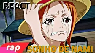 React - Rap da Nami (One Piece) - Eu irei criar o mapa do mundo | RapGeek 13 | Universe Hitz #554