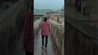 Day: 35 I was amazed by the Historical Beauty of Amer Fort In Jaipur, Rajasthan #ytshorts #jaipur