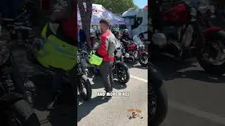 What happens at Biker Festivals? #shorts