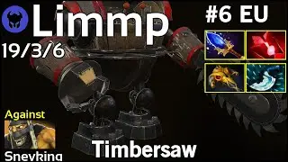 Limmp [coL] plays Timbersaw!!! Dota 2 7.19