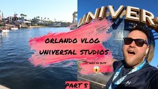 WALT DISNEY WORLD VLOGS - FIRST DAY AT UNIVERSAL STUDIOS -  NOVEMBER 2021