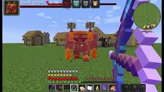 Minecraft moded raid イリジャー襲撃(無編集13)   Forge 1.16.5 (illager army) 2/20