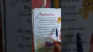 Star smart ukg rhymes book big blue boat